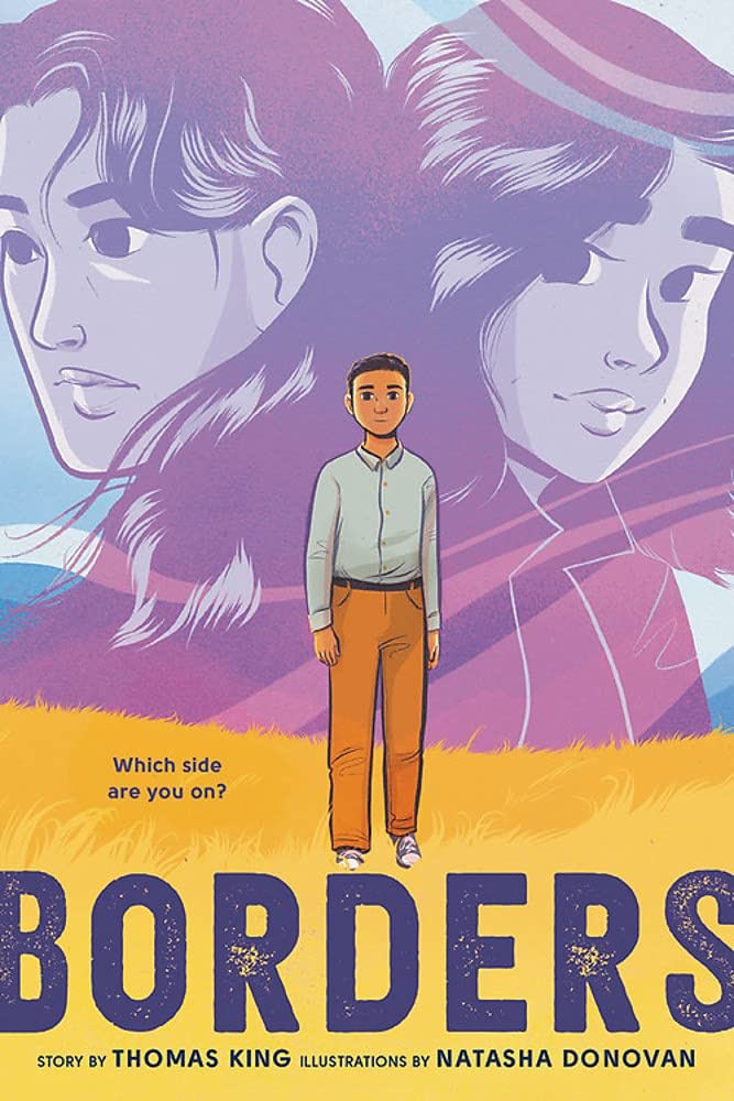 book cover, Borders book